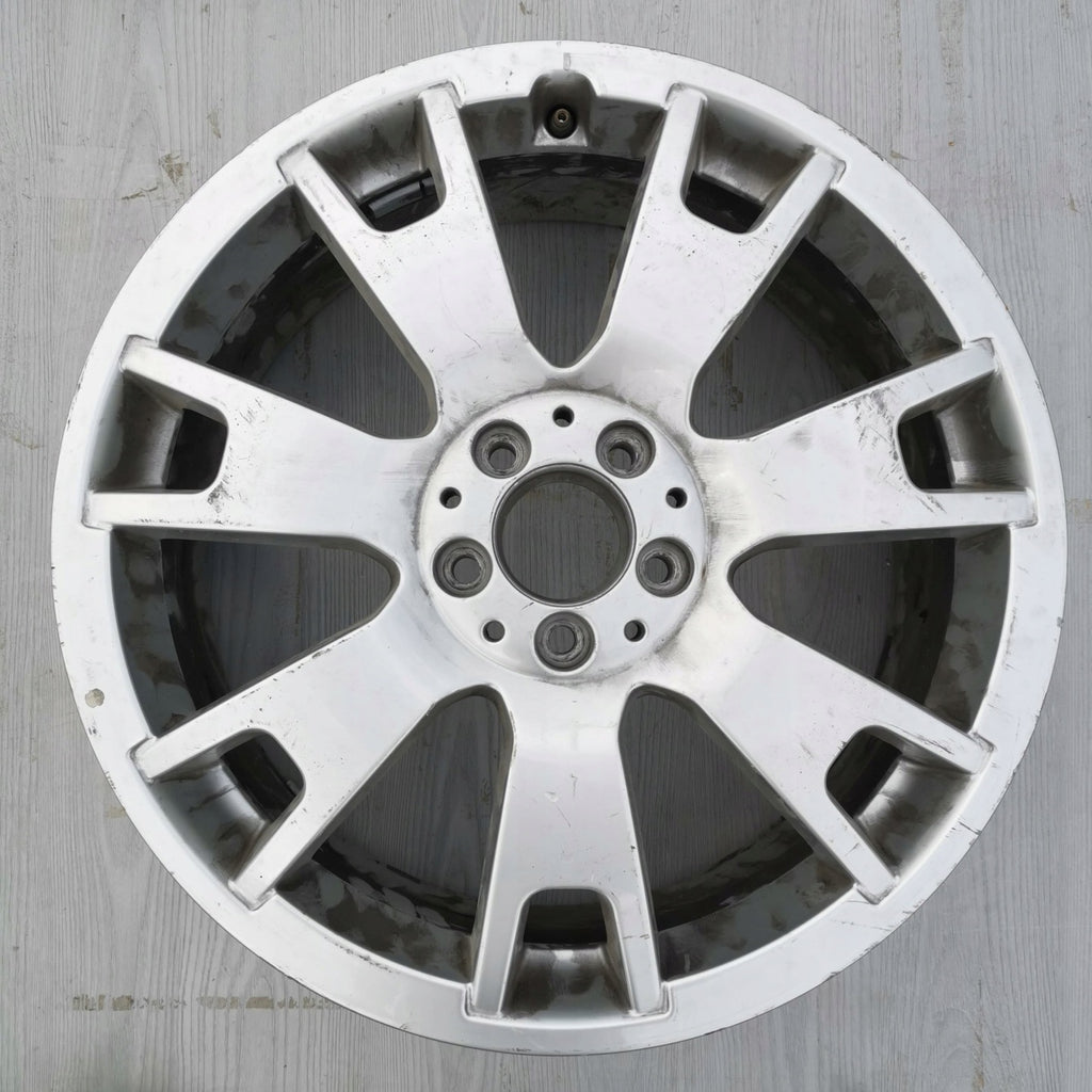 1x Alufelge 19 Zoll 7.5" 5x112 47ET Glanz Silber A2044015202 Mercedes-Benz W204 FEL6496489225al