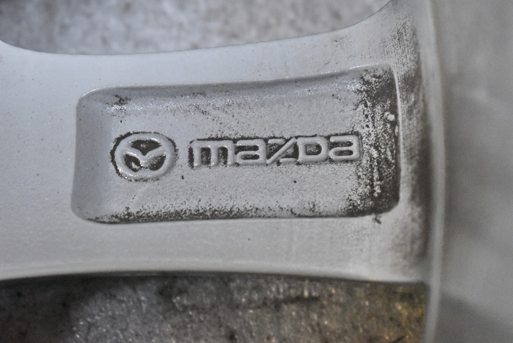 1x Alufelge 16 Zoll 6.5" 5x114.3 50ET Glanz Silber 9965D06560 Mazda Cx3 Cx-3