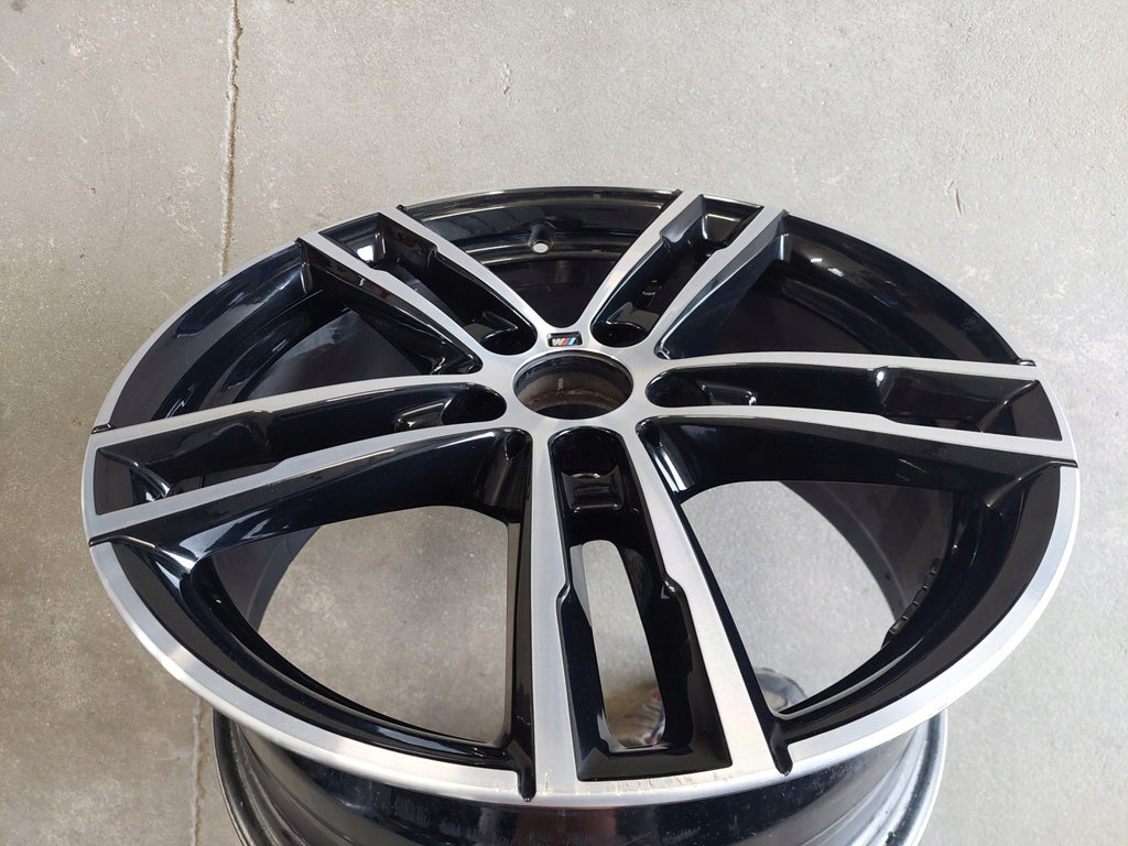 1x Alufelge 18 Zoll 8.0" 5x120 52ET Glanz Schwarz BMW Rim Wheel FEL8429747054xy