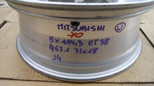 Laden Sie das Bild in den Galerie-Viewer, 1x Alufelge 18 Zoll 7.0&quot; 5x114.3 Mitsubishi Rim Wheel