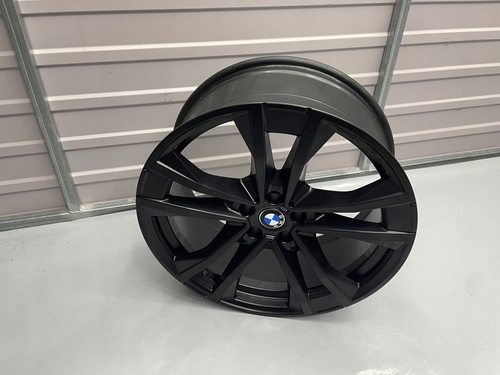 1x Alufelge 20 Zoll 8.5" 5x112 24ET 5A76595 BMW Ix3 Rim Wheel FEL4101454568dj