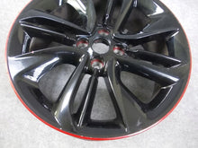Laden Sie das Bild in den Galerie-Viewer, 1x Alufelge 17 Zoll 7.0&quot; 4x100 44ET Glanz Schwarz Opel Corsa Rim Wheel