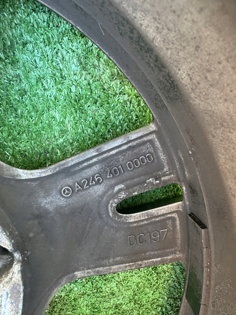 1x Alufelge 16 Zoll 6.5" 5x112 A2464010000 Mercedes-Benz Rim Wheel