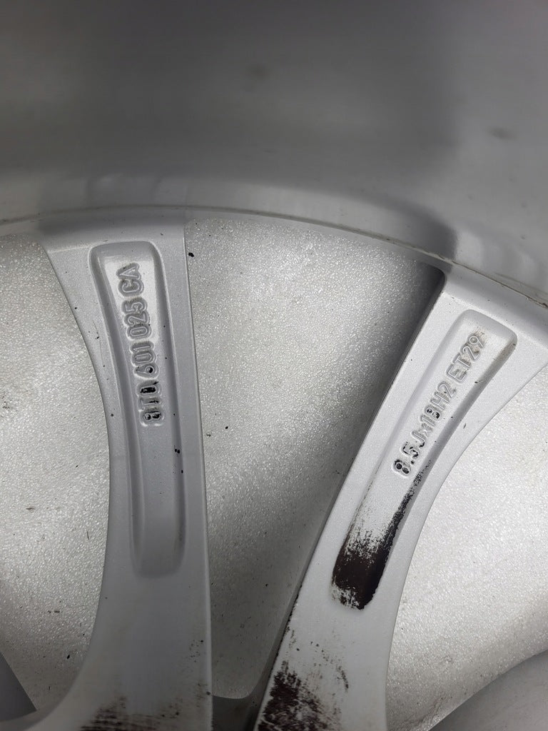 1x Alufelge 18 Zoll 8.5" 5x112 29ET Glanz Silber 8T0601025CA Audi A5 Rim Wheel FEL9492819458zk