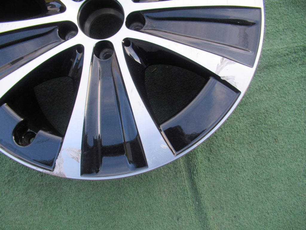 1x Alufelge 18 Zoll 8.0" 5x112 43ET Glanz Schwarz A2134013700 Mercedes-Benz W213