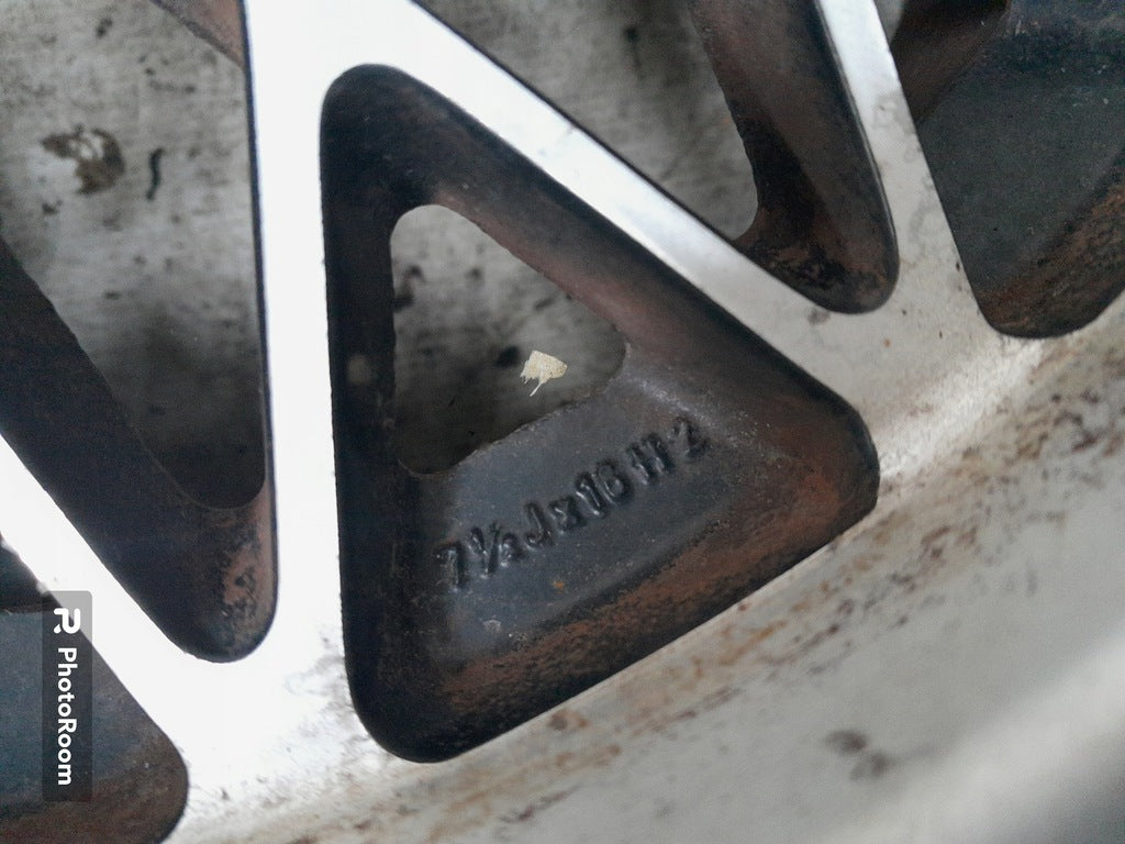 1x Alufelge 16 Zoll 7.5" 4x114.3 30ET Nissan 200sx S13 Rim Wheel FEL8366748650se