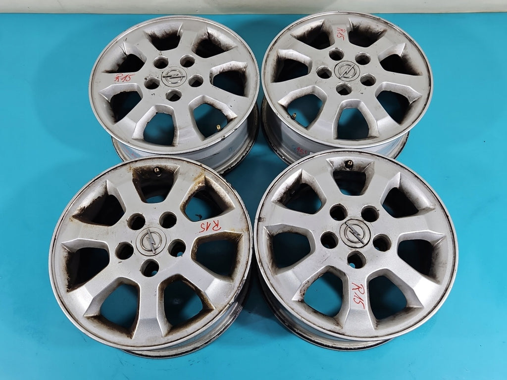 4x Alufelge 15 Zoll 6.0" 5x110 Opel Astra Rim Wheel FEL9403902841ps