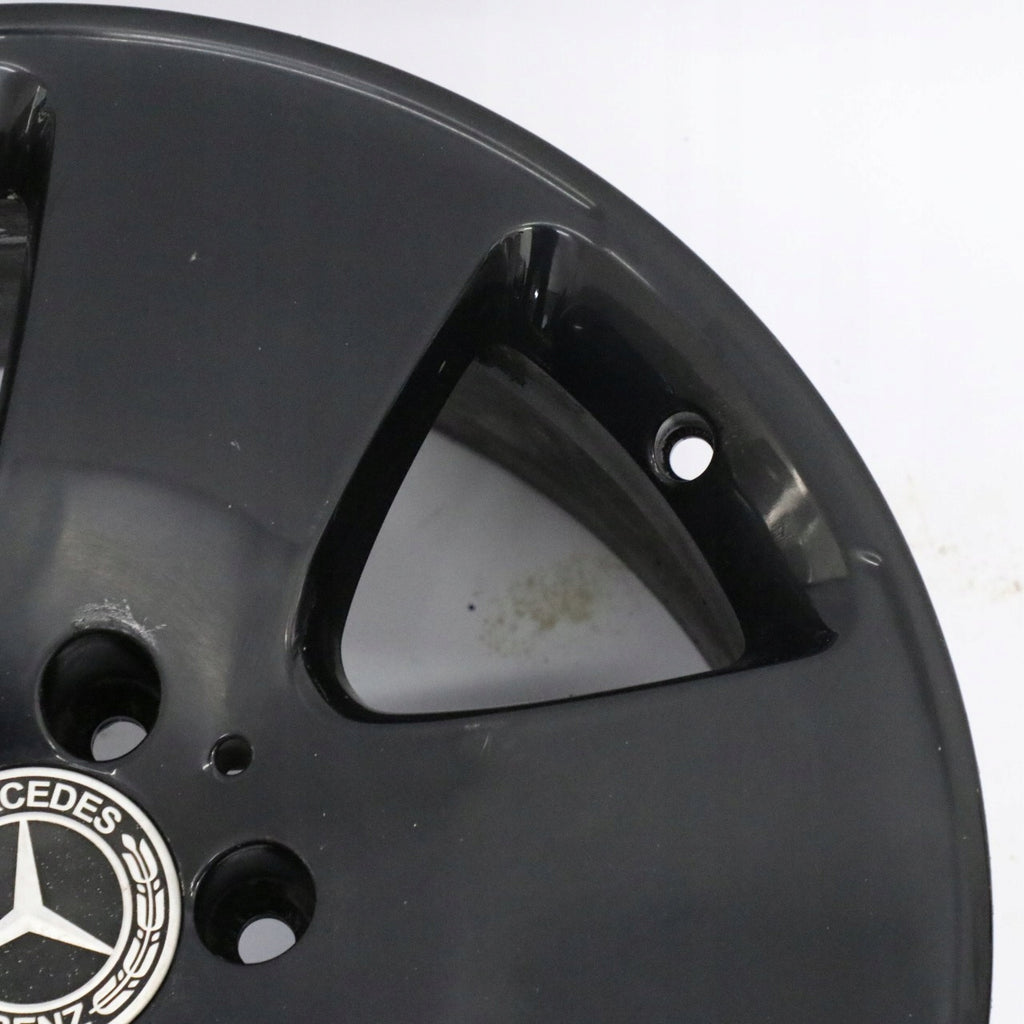 1x Alufelge 17 Zoll 8.0" 5x112 43ET Glanz Schwarz A2214010302 Mercedes-Benz W221 FEL1382310048wg