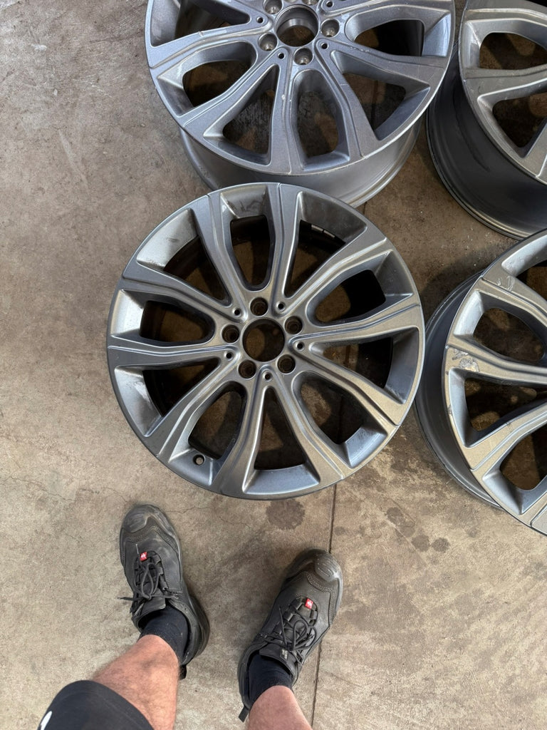 4x Alufelge 19 Zoll 8.0" 5x112 56ET Glanz Graphit A1664011500 Mercedes-Benz FEL1316090677ch