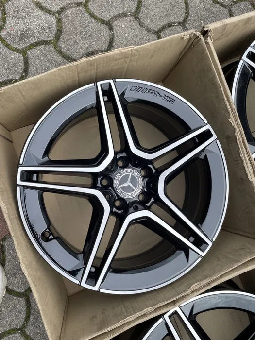 4x Alufelge 19 Zoll 8.0" 5x112 38ET Glanz Silber A2534015300 Mercedes-Benz Vito FEL9207728213pn