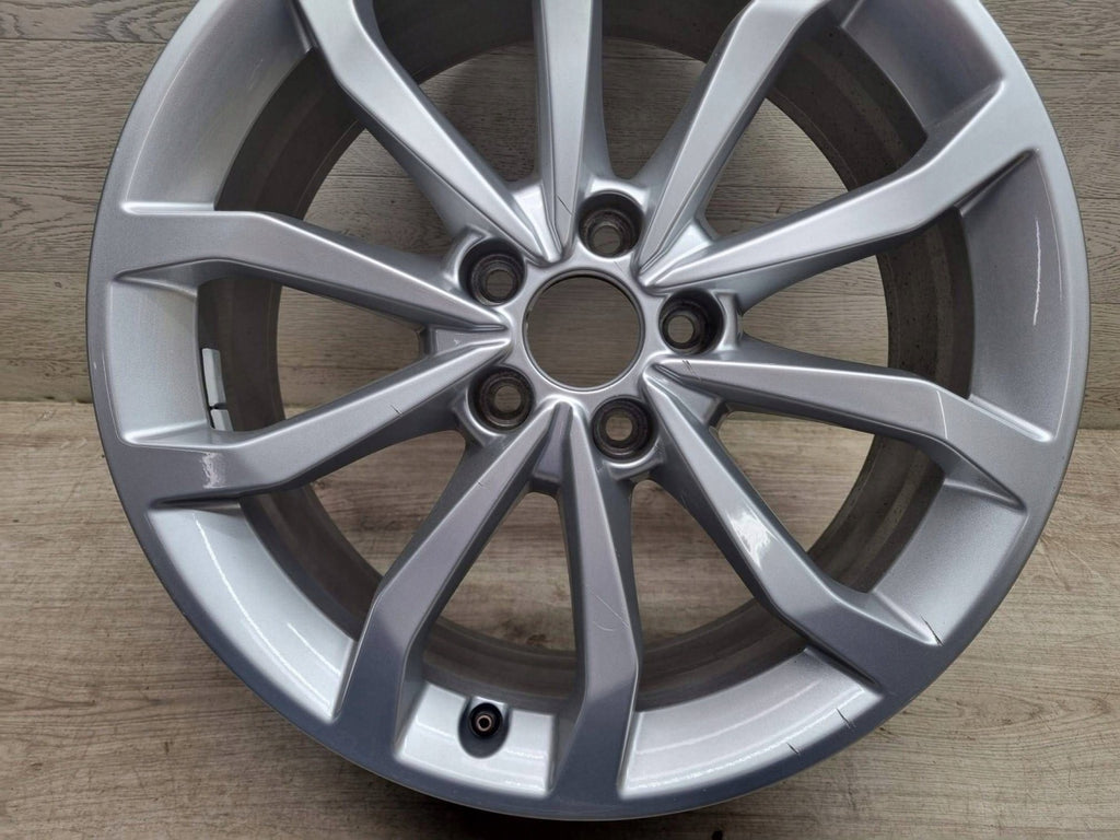 1x Alufelge 18 Zoll 7.5" 5x112 39ET Glanz Silber 8W0601025ED Audi A4 Rim Wheel FEL5353319580oq