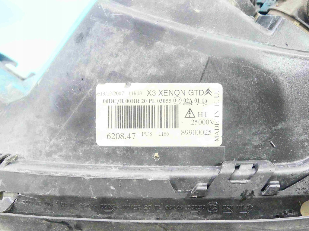 Frontscheinwerfer Citroën C5 I 89900025 Xenon Links Scheinwerfer Headlight
