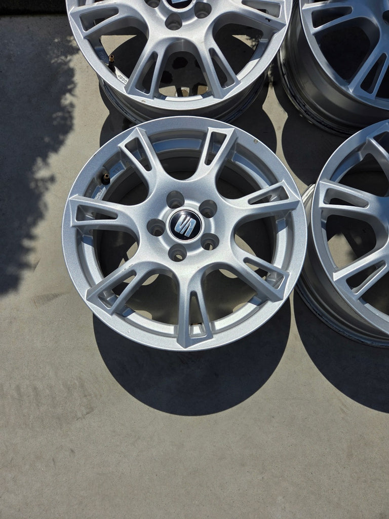 4x Alufelge 15 Zoll 6.0" 5x100 Seat Ibiza IV I Rim Wheel FEL5836073170ql