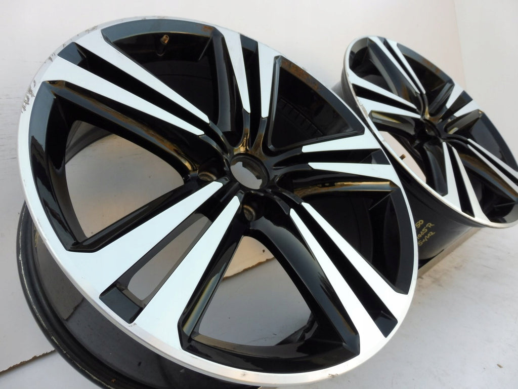 1x Alufelge 19 Zoll 8.0" 5x112 50ET Glanz Schwarz 5F0601025 Cupra Leon Rim Wheel