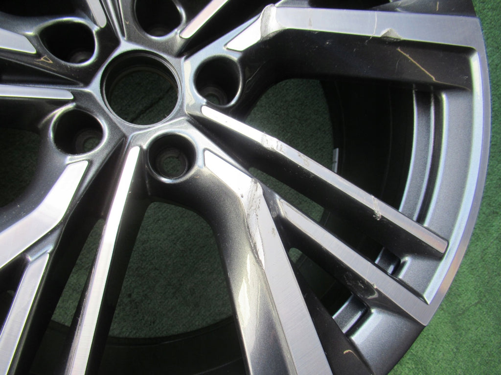 1x Alufelge 20 Zoll 9.0" 5x112 42ET Glanz Grau 5LA601025 Mg Enyaq Rim Wheel FEL6283563812cw