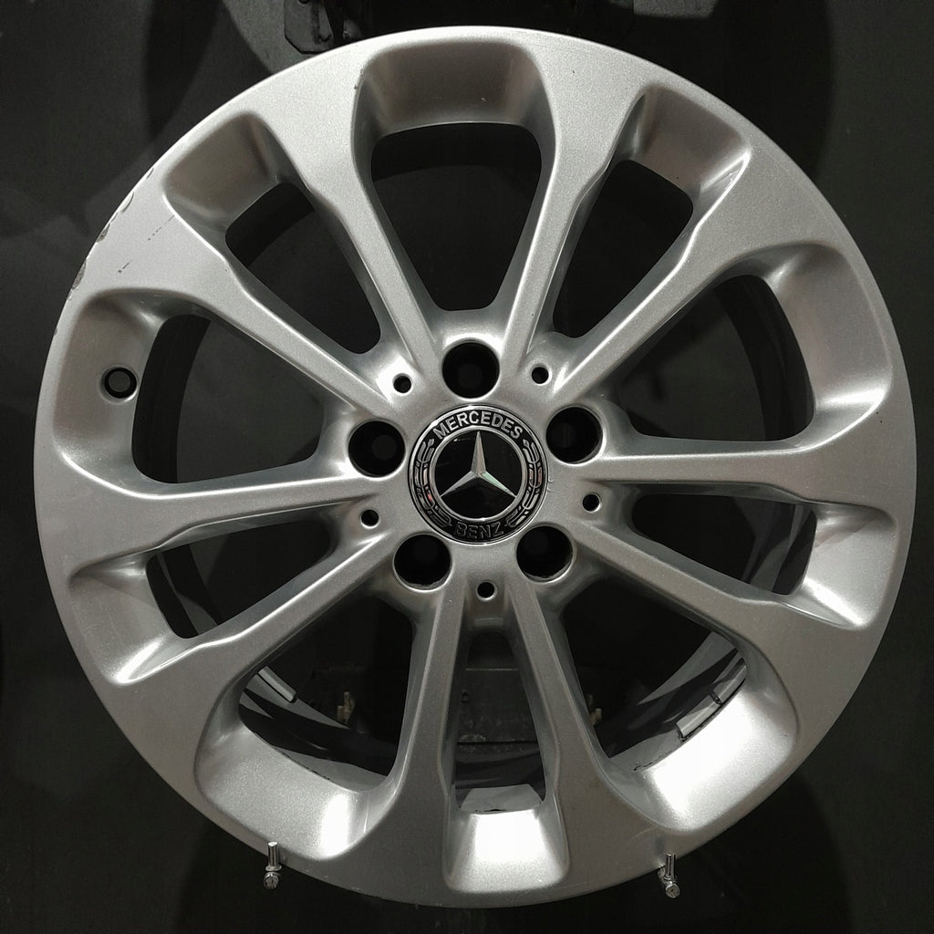 4x Alufelge 17 Zoll 6.5" 5x112 38ET Glanz Silber A1564011700- Mercedes-Benz X156 FEL1165008581lm