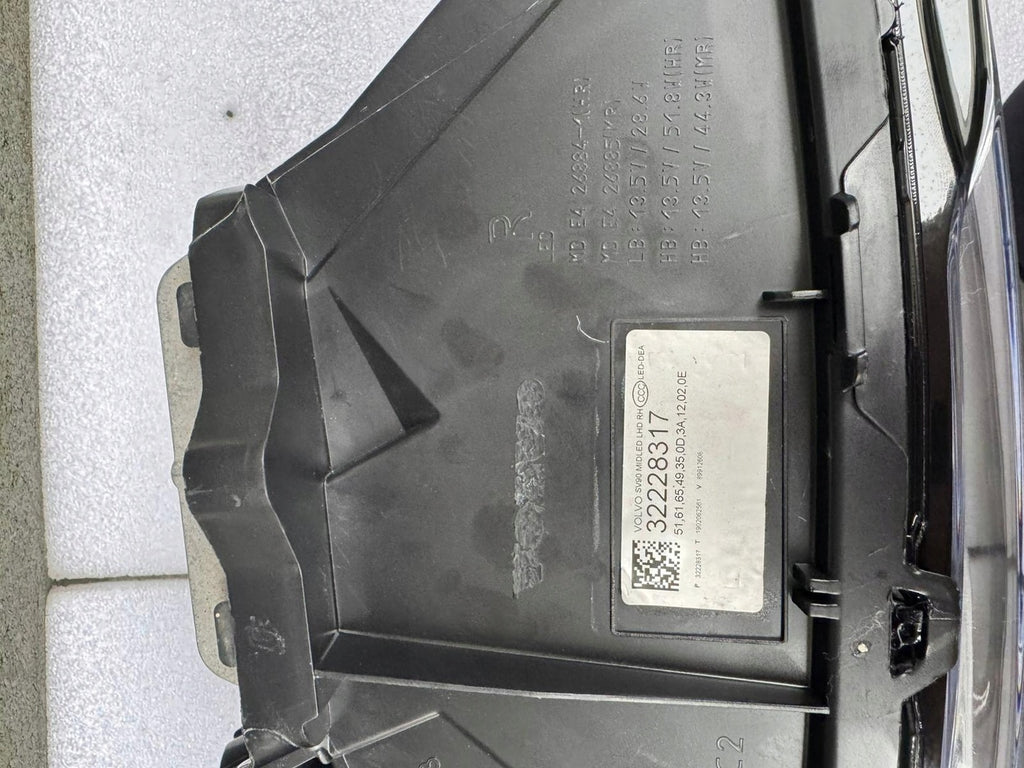 Frontscheinwerfer Volvo S90 V90 32228317 Full LED Ein Stück (Rechts oder Links) SCH8706375163kk