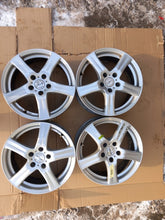 Laden Sie das Bild in den Galerie-Viewer, 4x Alufelge 16 Zoll 7.0" 5x108 40ET Silber Ford Mondeo I V40 V50 Rim Wheel FEL5739494031cr
