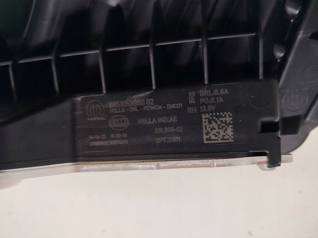 Frontscheinwerfer Peugeot 2008 II 9851053980 LED Rechts Scheinwerfer Headlight