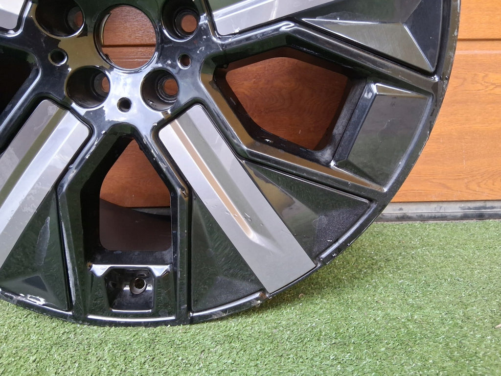 1x Alufelge 21 Zoll 9.0" 5x112 36ET Glanz Schwarz 5A02655 5A41F90 5A02654 BMW Ix FEL3353296294ug