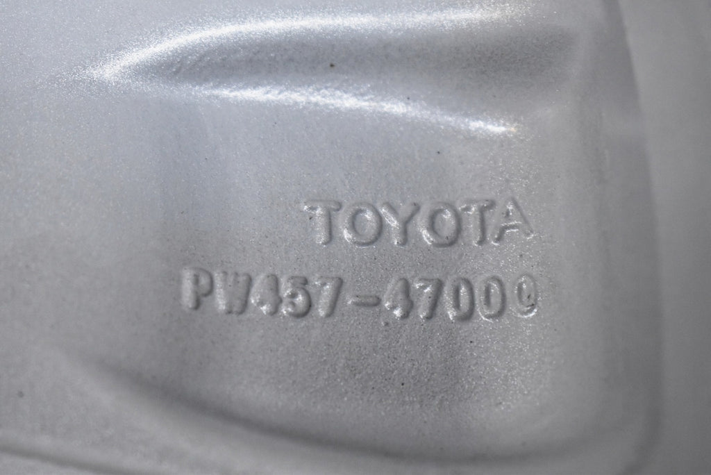 1x Alufelge 16 Zoll 6.0" 5x100 45ET Glanz Silber PW457-4700 Toyota Corolla