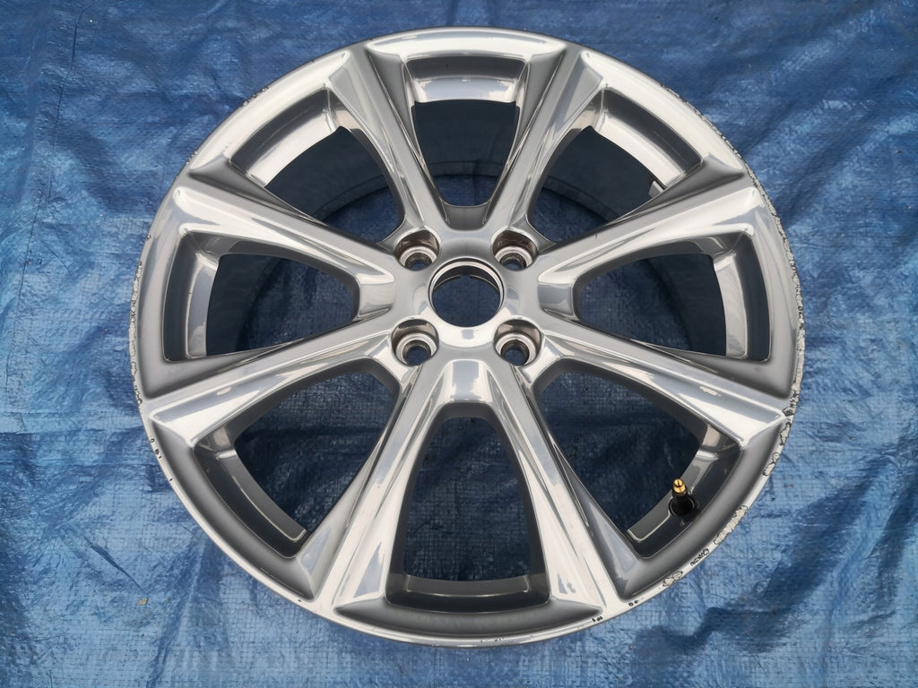 1x Alufelge 18 Zoll 7.0" 4x108 47ET Glanz Silber H1BC-1007-E1A Ford Fiesta