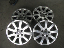Load image into Gallery viewer, 4x Alufelge 15 Zoll 6.5" 5x112 50ET Glanz Silber 1K0601025AQ VW Rim Wheel FEL1321229352qp