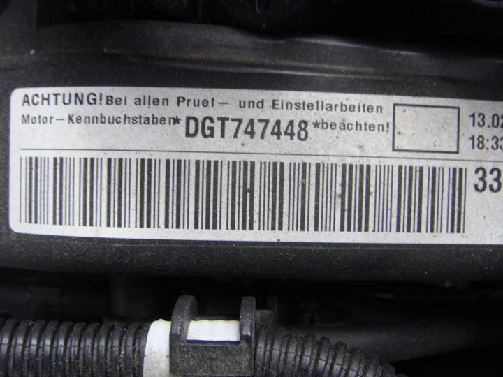 Motor Audi Seat Skoda VW I DGT 1.6 TDI 70TKm Diesel Engine Komplett MOT1884853864ax