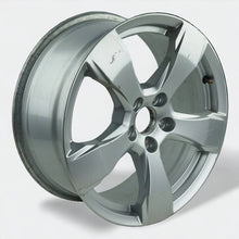 Laden Sie das Bild in den Galerie-Viewer, 1x Alufelge 17 Zoll 7.5&quot; 5x108 50ET Glanz Silber 31423850 Volvo Xc60 Xc40