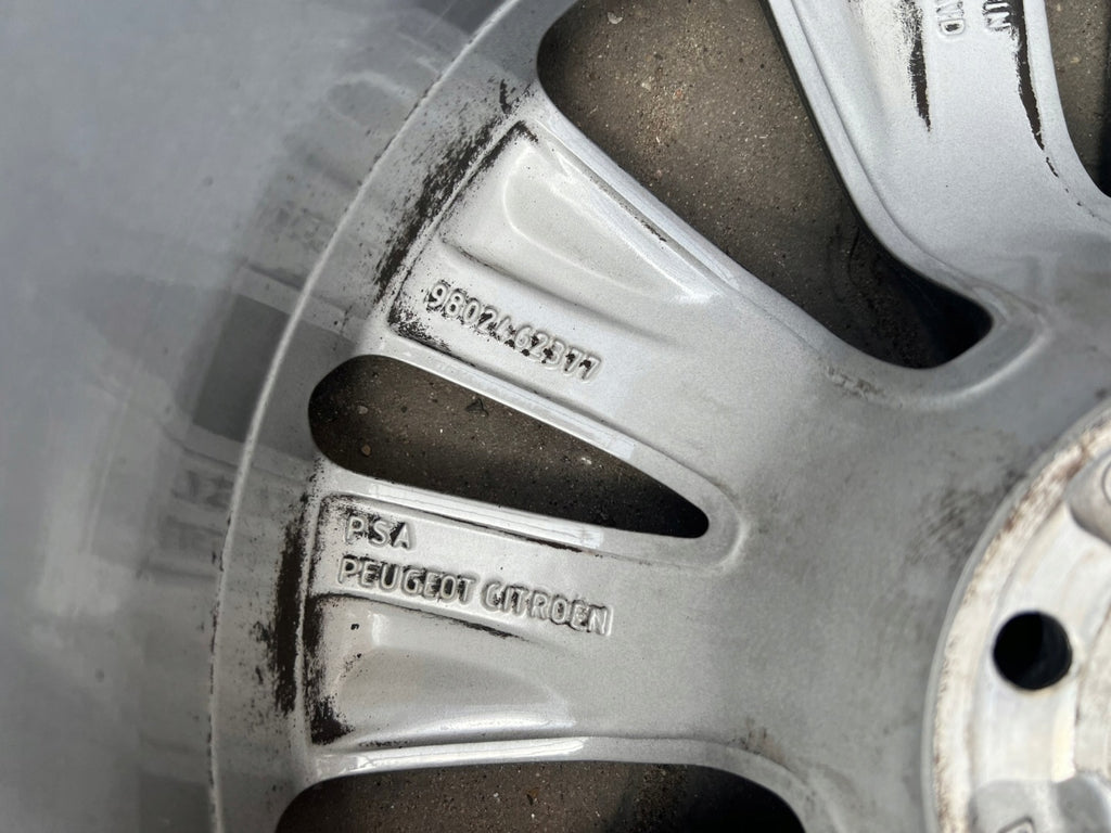 1x Alufelge 17 Zoll 7.5" 4x108 29ET 9802462377 Citroën Rim Wheel FEL9509359595rq