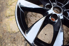 Laden Sie das Bild in den Galerie-Viewer, 1x Alufelge 16 Zoll 6.5&quot; 4x100 40ET Glanz Schwarz OP072 Opel Corsa E D Rim Wheel