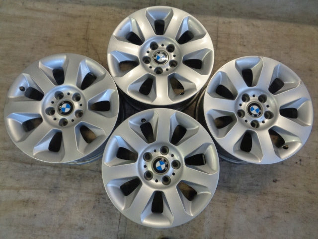 4x Alufelge 16 Zoll 7.0" 5x120 20ET Glanz Silber 6758774 BMW E39 E60 E61 FEL2226845060on