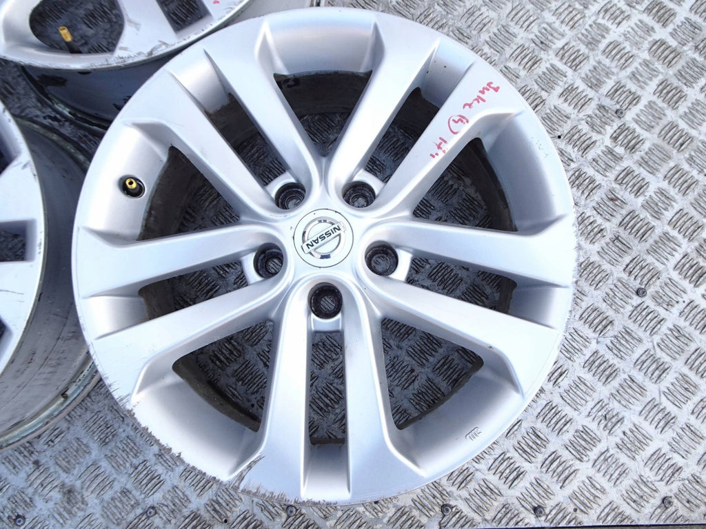4x Alufelge 17 Zoll 5x114.3 45ET Nissan Qashqai I J10 Rim Wheel FEL5981965843ib