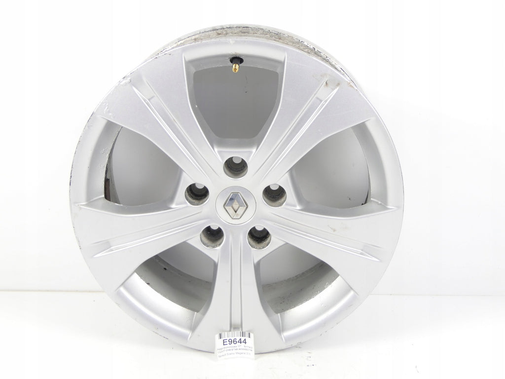 1x Alufelge 17 Zoll 7.0" 5x114.3 49ET 403005377R Renault Megane III 1 Scenic FEL6719879108zp