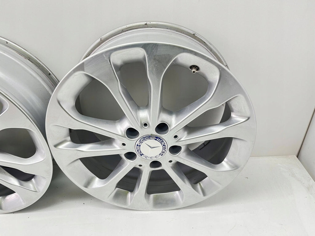 4x Alufelge 17 Zoll 6.5" 5x112 38ET Glanz Silber A1564011700 Mercedes-Benz Gla FEL3715964655iy