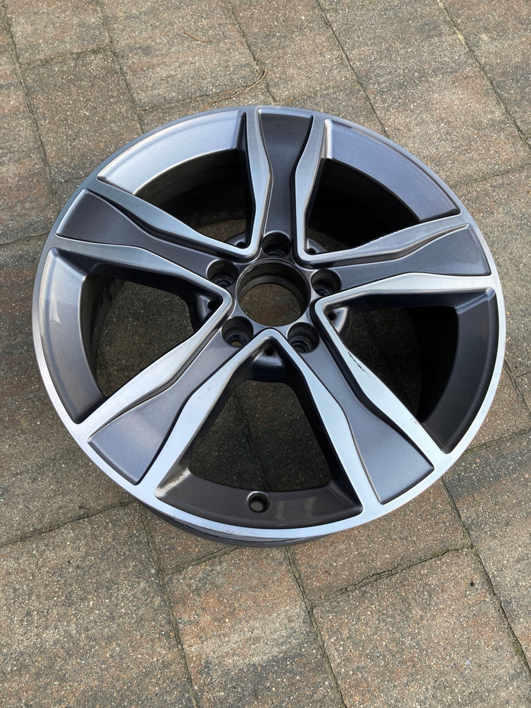 1x Alufelge 17 Zoll 7.0" 5x112 48,5ET A2054010800 Mercedes-Benz W205 Rim Wheel