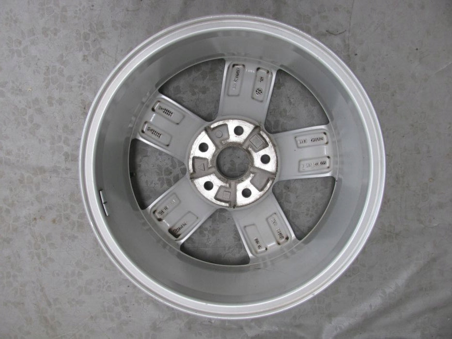 1x Alufelge 16 Zoll 6.0" 5x112 48ET Glanz Silber 5G0071469A VW Golf Vii