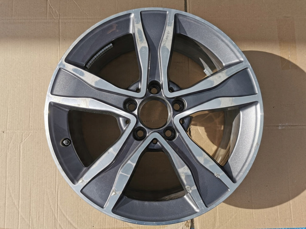 1x Alufelge 17 Zoll 7.0" 5x112 48 5ET A2054010800 Mercedes-Benz W205 Rim Wheel