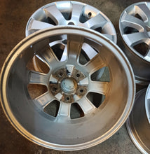 Load image into Gallery viewer, 4x Alufelge 15 Zoll 6.5" 5x110 35ET Glanz Silber Opel Rim Wheel FEL7841290907oo