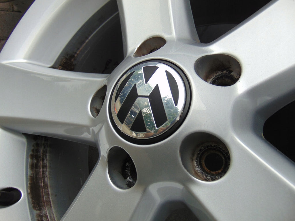 4x Alufelge 16 Zoll 6.5" 5x112 33ET Silber 5N0071466 VW Tiguan Rim Wheel FEL1589070482rd
