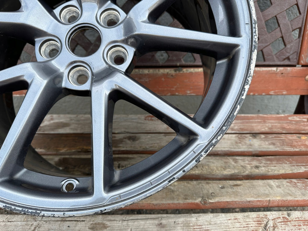 1x Alufelge 18 Zoll 8.5" 5x114.3 40ET Glanz Graphit 1044261-00-A Tesla Model 3 FEL4192309354cm