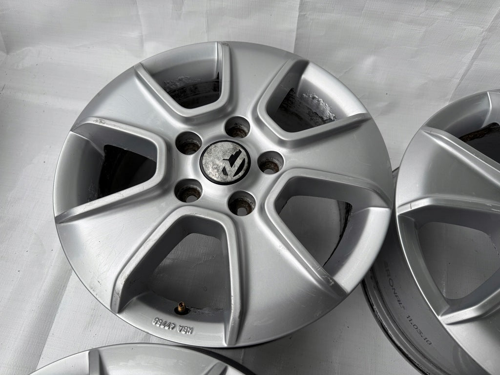 4x Alufelge 16 Zoll 6.5" 5x120 62ET Matt Silber 2H0071496 VW Amarok Rim Wheel FEL8427950414id