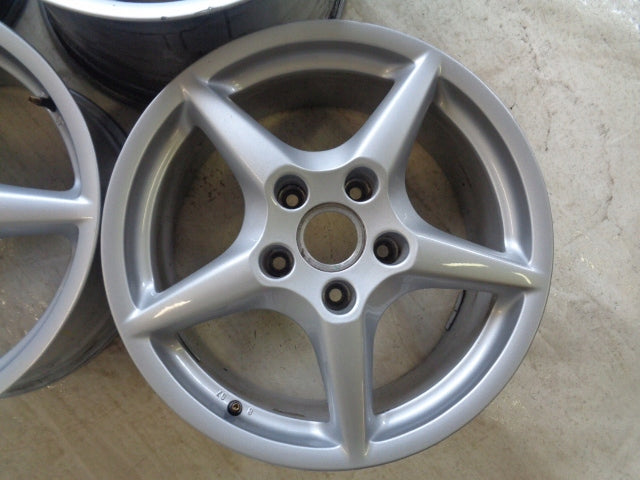 4x Alufelge 18 Zoll 8.0" 5x130 57ET 99736213600 Porsche Rim Wheel FEL7889760199ph