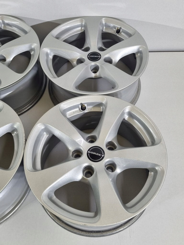 4x Alufelge 16 Zoll 7.0" 5x120 20ET Glanz Silber 6762000 BMW Rim Wheel FEL5479323357by