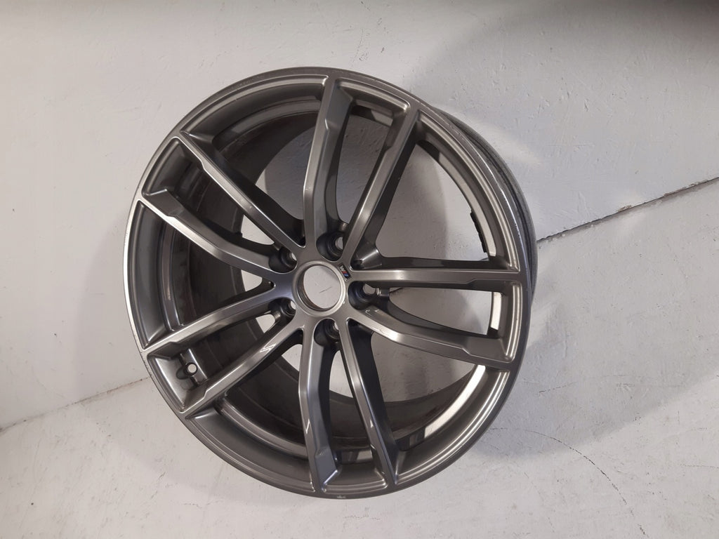 1x Alufelge 18 Zoll 9.0" 5x112 44ET Grau 8093406 BMW Rim Wheel FEL4386346197qt