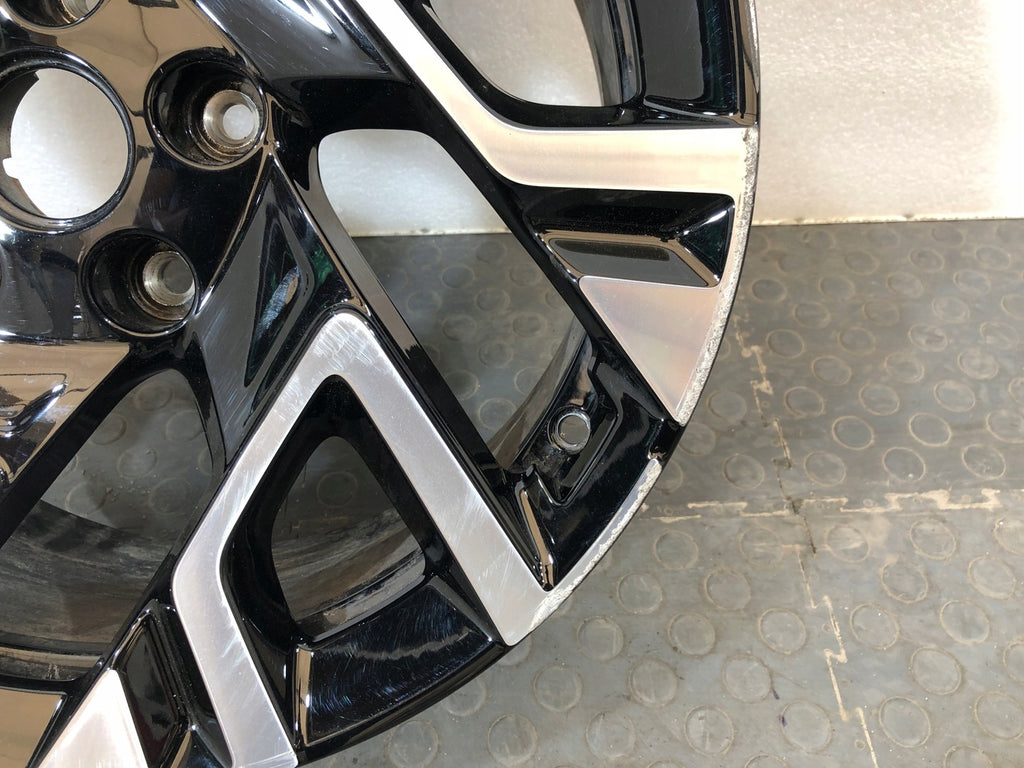 1x Alufelge 18 Zoll 7.5" 5x114.3 45ET Glanz Schwarz 52910-J7DA0 Kia Xceed