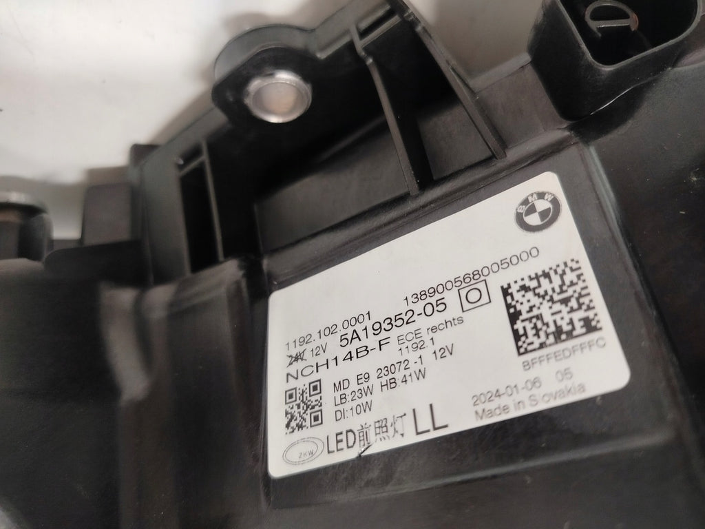 Frontscheinwerfer BMW G22 G23 G26 5A19351 5A19352 Full LED Rechts oder Links SCH6210871060qv