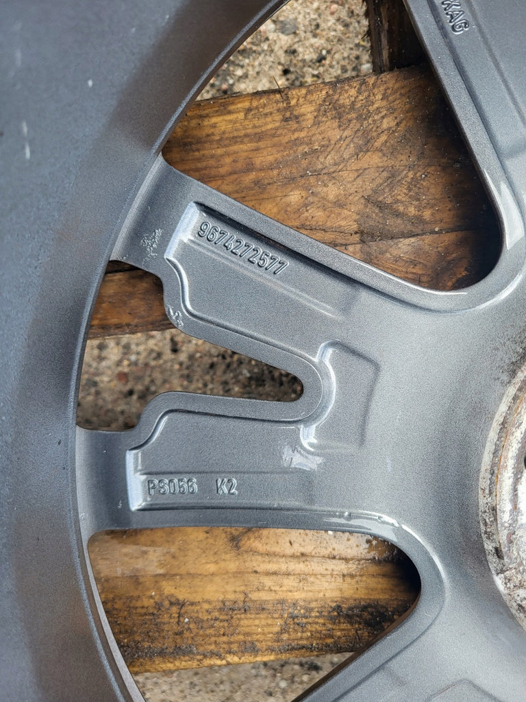 1x Alufelge 18 Zoll 8.0" 5x108 49ET 9674272577 Peugeot 508 Rim Wheel