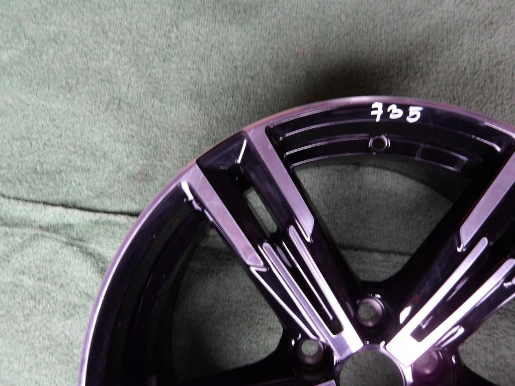 1x Alufelge 18 Zoll 7.5" 5x112 25ET Glanz Schwarz 8746631 BMW 3 G21 G20 FEL7735151662hl