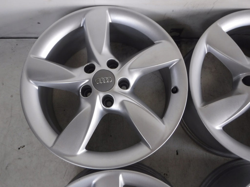 4x Alufelge 17 Zoll 7.5" 5x112 37ET Glanz Silber 4G0071497 Audi C7 4 Rim Wheel FEL1279375460pa